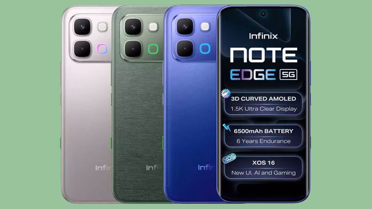Infinix Note Edge 5G | భారీ బ్యాటరీ, గేమింగ్ ఫీచర్లతో ఇన్ఫినిక్స్ కొత్త స్మార్ట్ ఫోన్