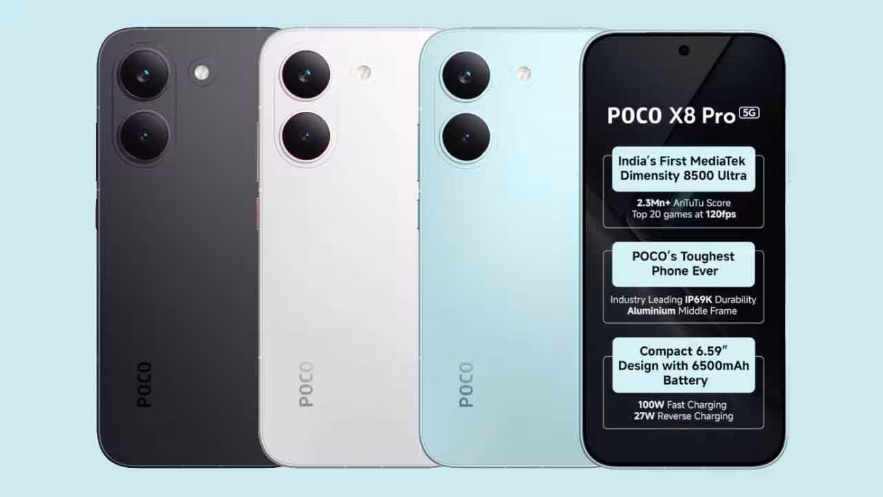 POCO X8 Pro | అదిరిపోయే ఫీచర్లతో లాంచ్ అయిన పోకో ఎక్స్8 ప్రొ ఫోన్లు.. ధర ఎంతంటే..?