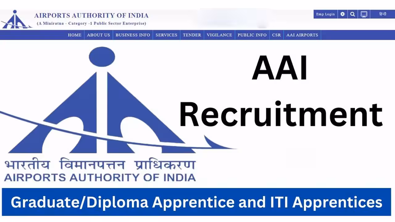 AAI Recruitment | ఎయిర్పోర్ట్స్ అథారిటీలో అప్రెంటిస్లు.. బీటెక్, డిప్లొమా చేసిన వారికి చాన్స్