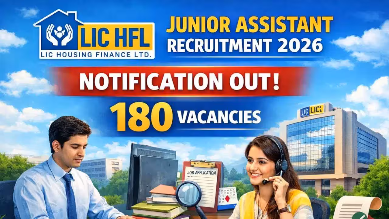 LIC HFL | ఎల్ఐసీలో జూనియర్ అసిస్టెంట్ ఉద్యోగాలు..