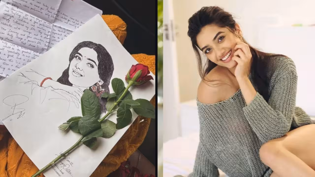 Bhagyashri Borse | లవ్లెటర్కు భాగ్యశ్రీ బోర్సే క్రేజీ రియాక్షన్ – నెట్టింట వైరల్ అవుతోన్న పోస్ట్