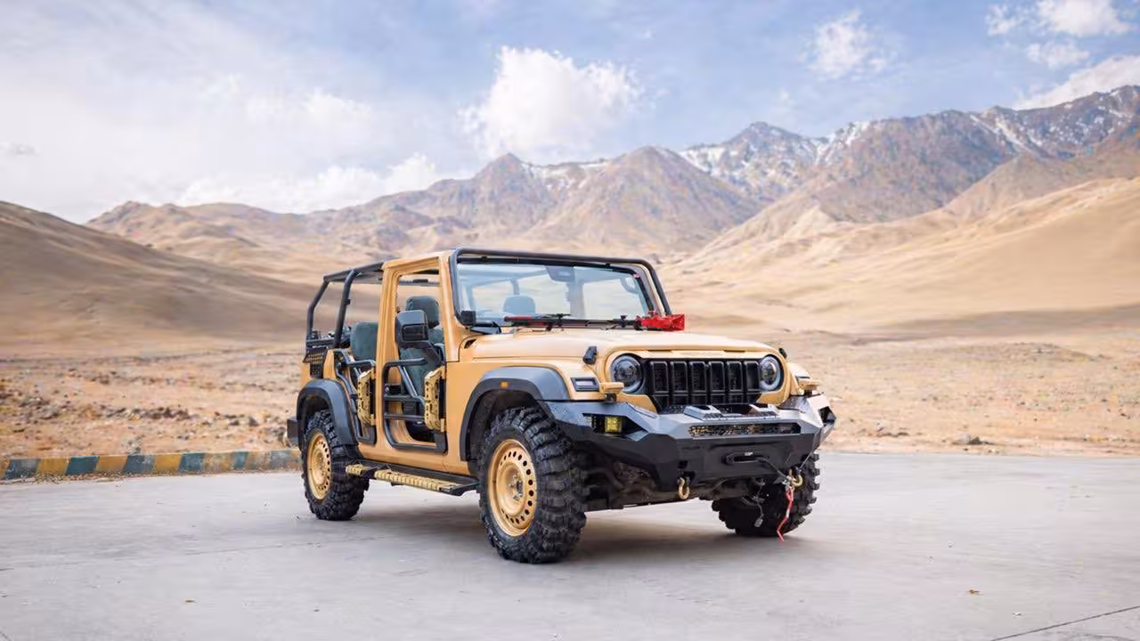 Mahindra ATV | సైన్యంలోకి మహీంద్రా థార్..! ఫొటోలను షేర్ చేసిన ఆనంద్ మహీంద్ర..!