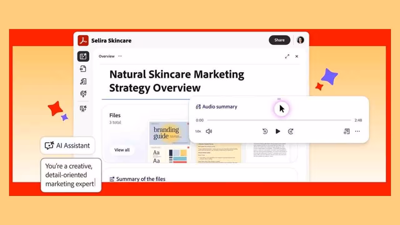 Adobe Acrobat | పీడీఎఫ్ల క్రియేషన్ ఇక ఈజీ.. ఏఐ ఏజెంట్ను ప్రవేశపెట్టిన అడోబ్..