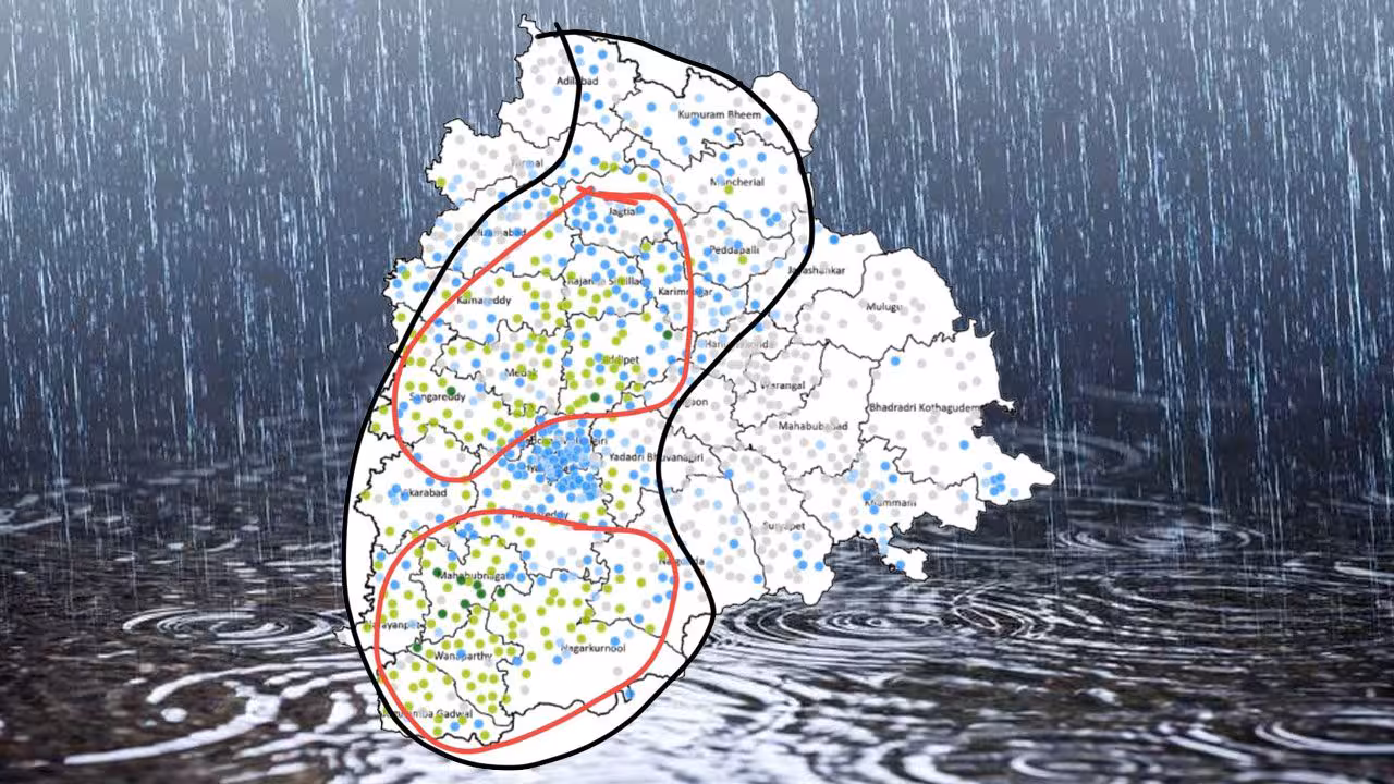 Heavy Rain | తెలంగాణలో అర్ధరాత్రి దంచికొట్టిన వాన.. కొత్తమొల్గరలో అత్యధికంగా 11 సెం.మీ.