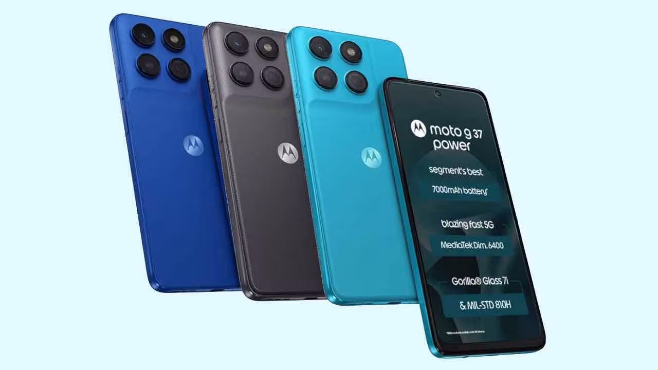 moto g37 and g37 Power | భారత్లో లాంచ్ అయిన మోటో జి37 సిరీస్.. భారీ బ్యాటరీతో అదిరిపోయిన ఫీచర్లు..