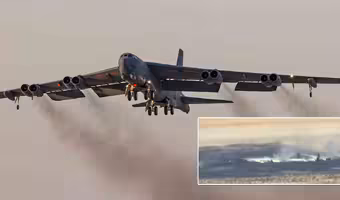 B-52 Bomber Crashed | కుప్పకూలిన యూఎస్ బీ-52 బాంబర్ విమానం.. 8 మంది మృతి
