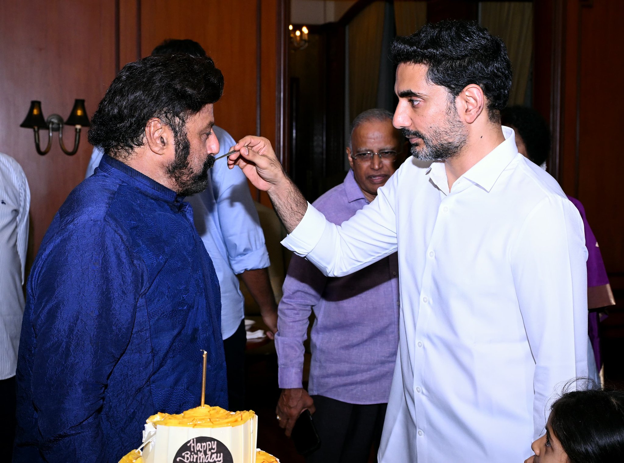Balakrishna | బాలకృష్ణ బర్త్డే సెలబ్రేషన్స్ – స్పెషల్ అట్రాక్షన్గా మోక్షజ్ఞ - Image 1