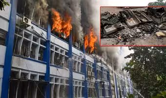 4,000 EVMs destroyed | అగ్నిప్రమాదంలో 4,000 ఈవీఎమ్లు దగ్ధం.. కుట్ర కోణం ఉందన్న బెంగాల్ మంత్రి