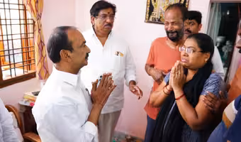 Etela Rajender | బాధ్యతలను విస్మరించడం వల్లే ప్రమాదం.. అల్వాల్ బాధిత కుటుంబానికి ఈటల పరామర్శ