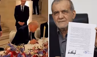 America Iran War | ముగిసిన అమెరికా, ఇరాన్ యుద్ధం.. ఒప్పందపై ట్రంప్, పెజెష్కియాన్ సంతకం