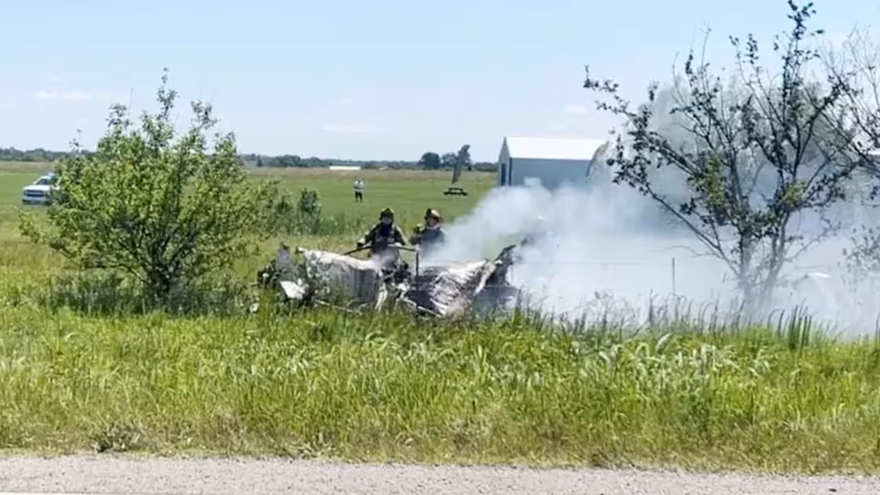 Plane Crashed | కుప్పకూలిన స్కైడైవర్లతో వెళ్తున్న విమానం.. 12 మంది దుర్మరణం.. వీడియో