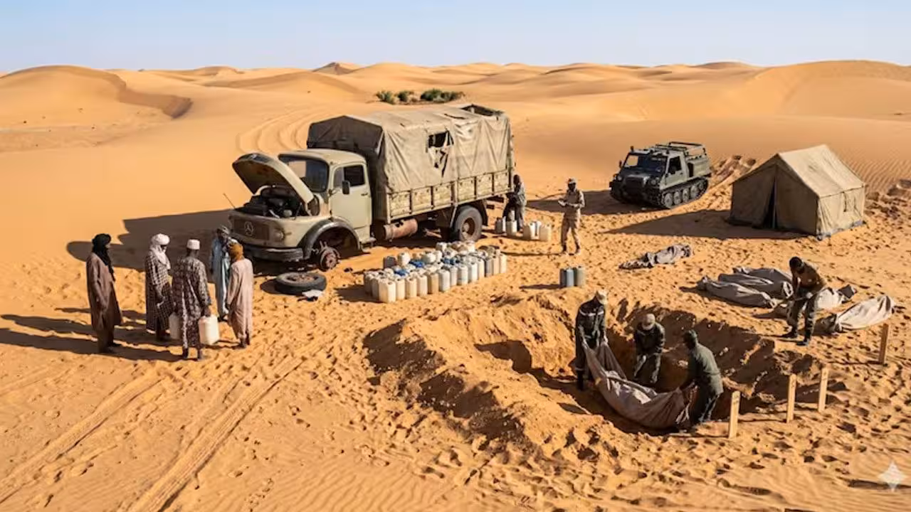 Sahara Desert | సహారా ఎడారిలో చెడిపోయిన లారీ.. నీరు దొరక్క దూపతో 49 మంది మృతి