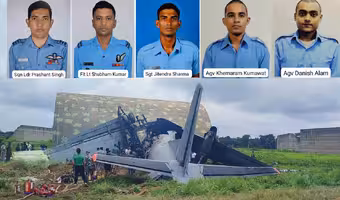 Plane Crashes | జోర్హాట్ ఎయిర్ ఫోర్స్ స్టేష‌న్‌లో కుప్ప‌కూలిన విమానం.. ఐదుగురు మృతి