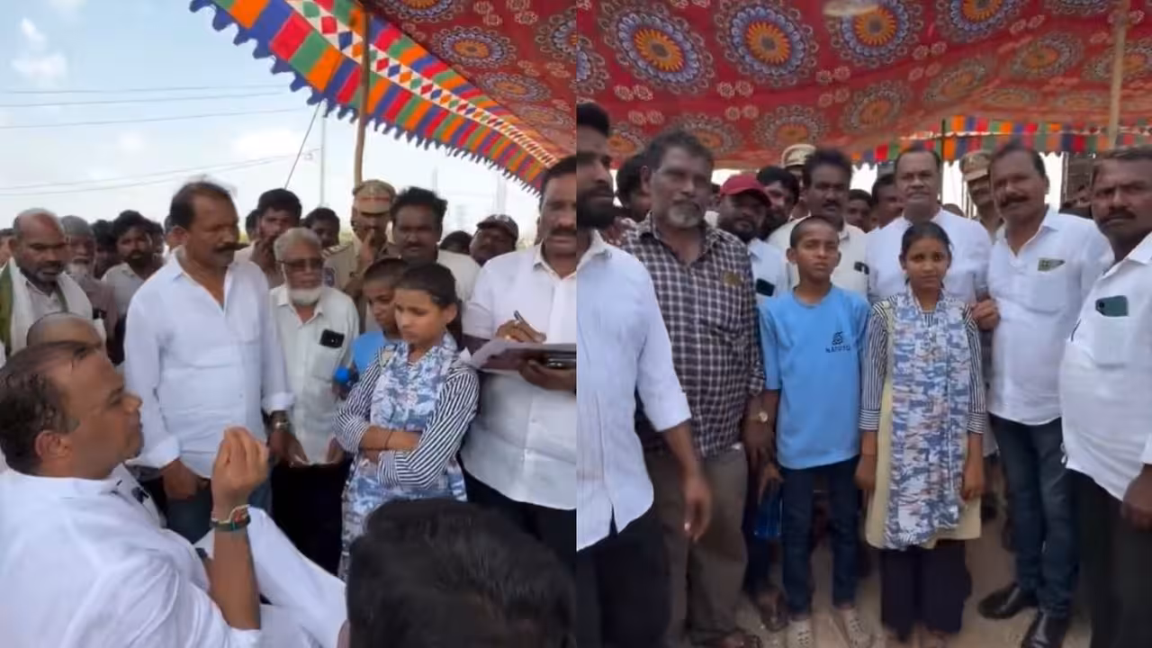 Komatireddy Venkat Reddy | మరోసారి మంచి మనసు చాటుకున్న కోమటిరెడ్డి.. అనాథలకు ఆర్థిక సాయం అందజేత