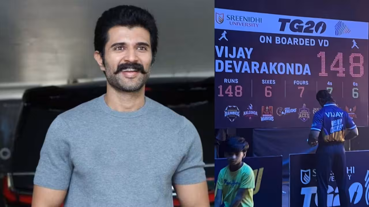 Vijay Deverakonda | క్రికెటర్గా మారిన విజయ్ దేవరకొండ – డెబ్యూ మ్యాచ్లోనే సెంచరీ – సిక్సర్లు, ఫోర్లతో వీరవిహారం
