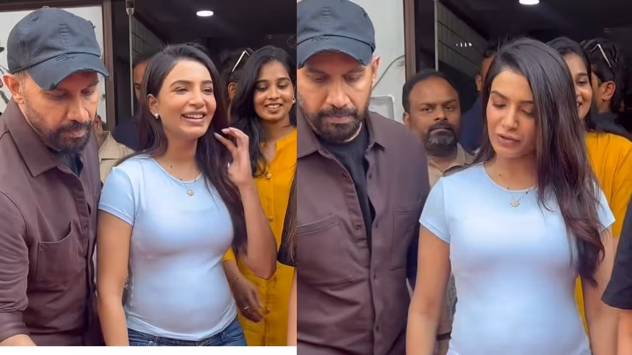Samantha | సమంత తల్లి కాబోతుందా? – మా ఇంటి బంగారం సక్సెస్ సెలబ్రేషన్స్ ఫొటోలు వైరల్