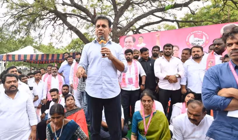 KTR | మీకు పట్టాలిచ్చే బాధ్యత మాది.. హనుమాన్ నగర్ బస్తీవాసులకు కేటీఆర్ భరోసా
