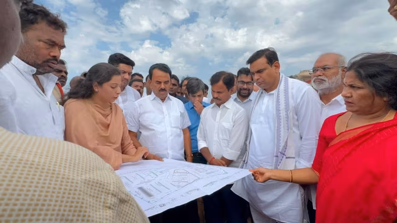 MP Chamala, Jupally | రోప్ వే పనులు త్వరగా పూర్తి చేయండి