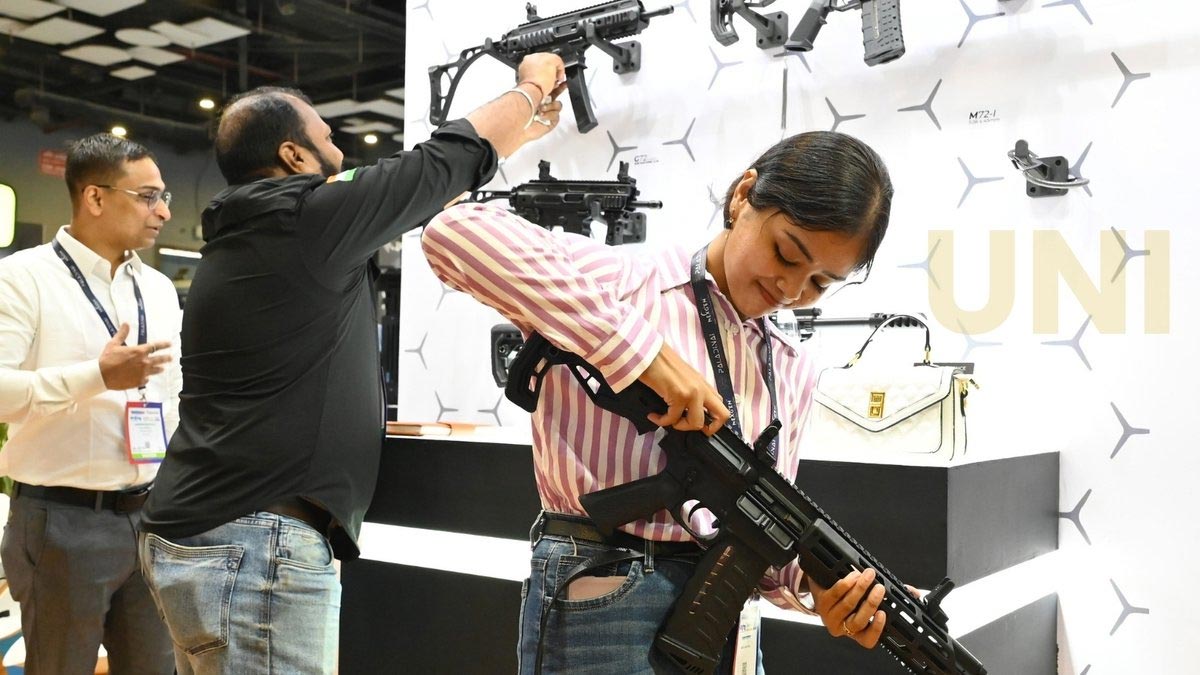 AI Weapons and Drones at International Police Expo 2026 Delhi