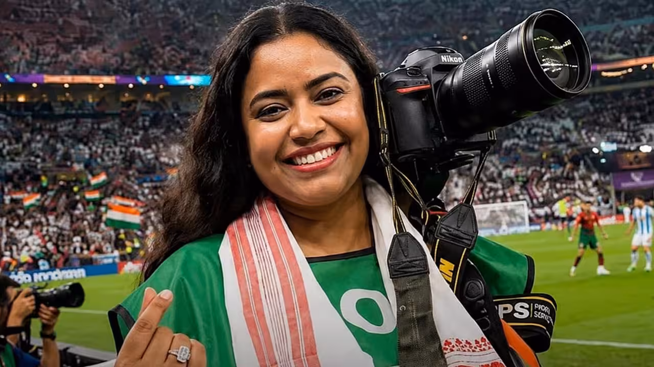 Gitika Talukdar | ప్రతిష్ఠాత్మక ఫీఫా వరల్డ్ కప్లో అస్సాం అమ్మాయి.. ఏకైక భారతీయ మహిళా ఫోటో జర్నలిస్ట్గా చరిత్ర!