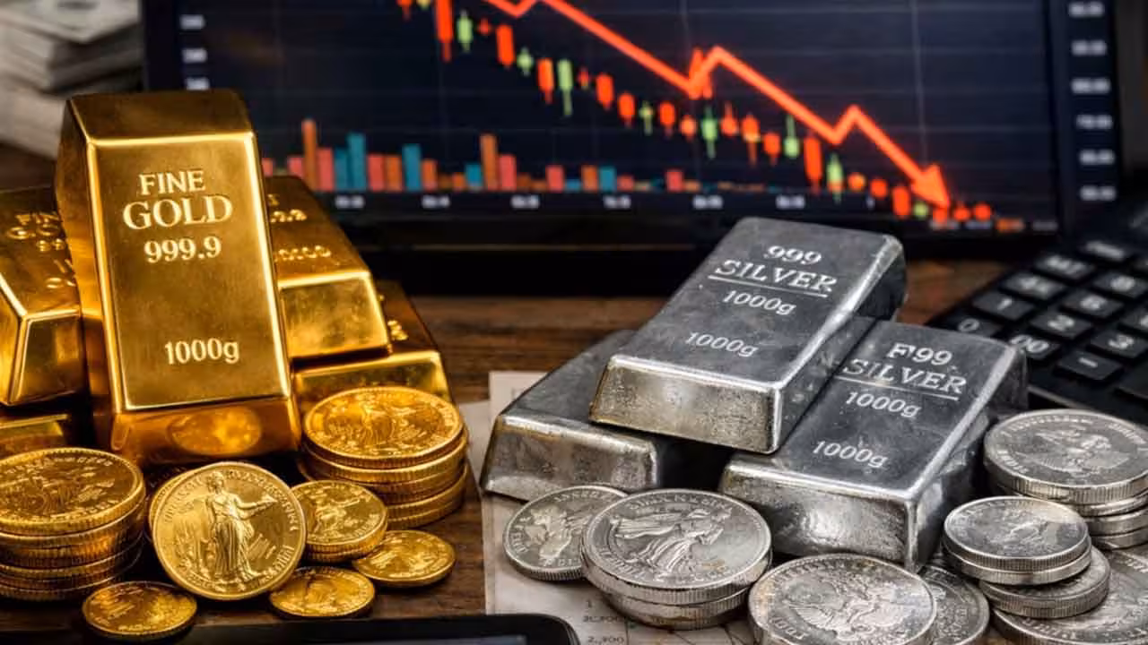 Gold And Silver Prices Today | అంతర్జాతీయ మార్కెట్లలో భారీగా తగ్గిన బంగారం, వెండి ధరలు.. కారణమేంటి..?