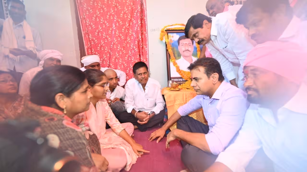Grab Their Collars if Crops Aren't Bought KTR Warns Congress Over Farmer Suicides