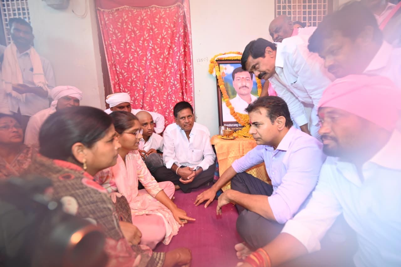 Grab Their Collars if Crops Aren't Bought KTR Warns Congress Over Farmer Suicides