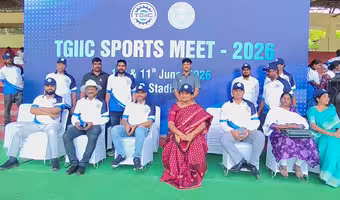TGIIC | ఘనంగా ప్రారంభమైన టీజీఐఐసీ ఉద్యోగుల స్పోర్ట్స్ మీట్