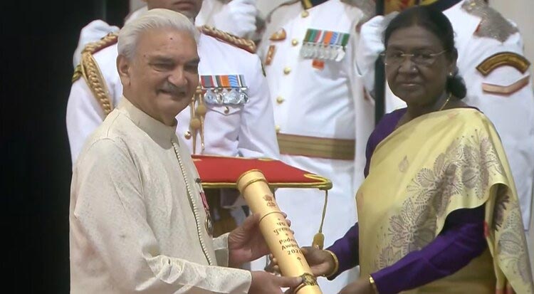 Padma Awards 2026 Padma Shri for Telugu Actors Rajendra Prasad Murali Mohan Mammootty gets Padma Bhushan