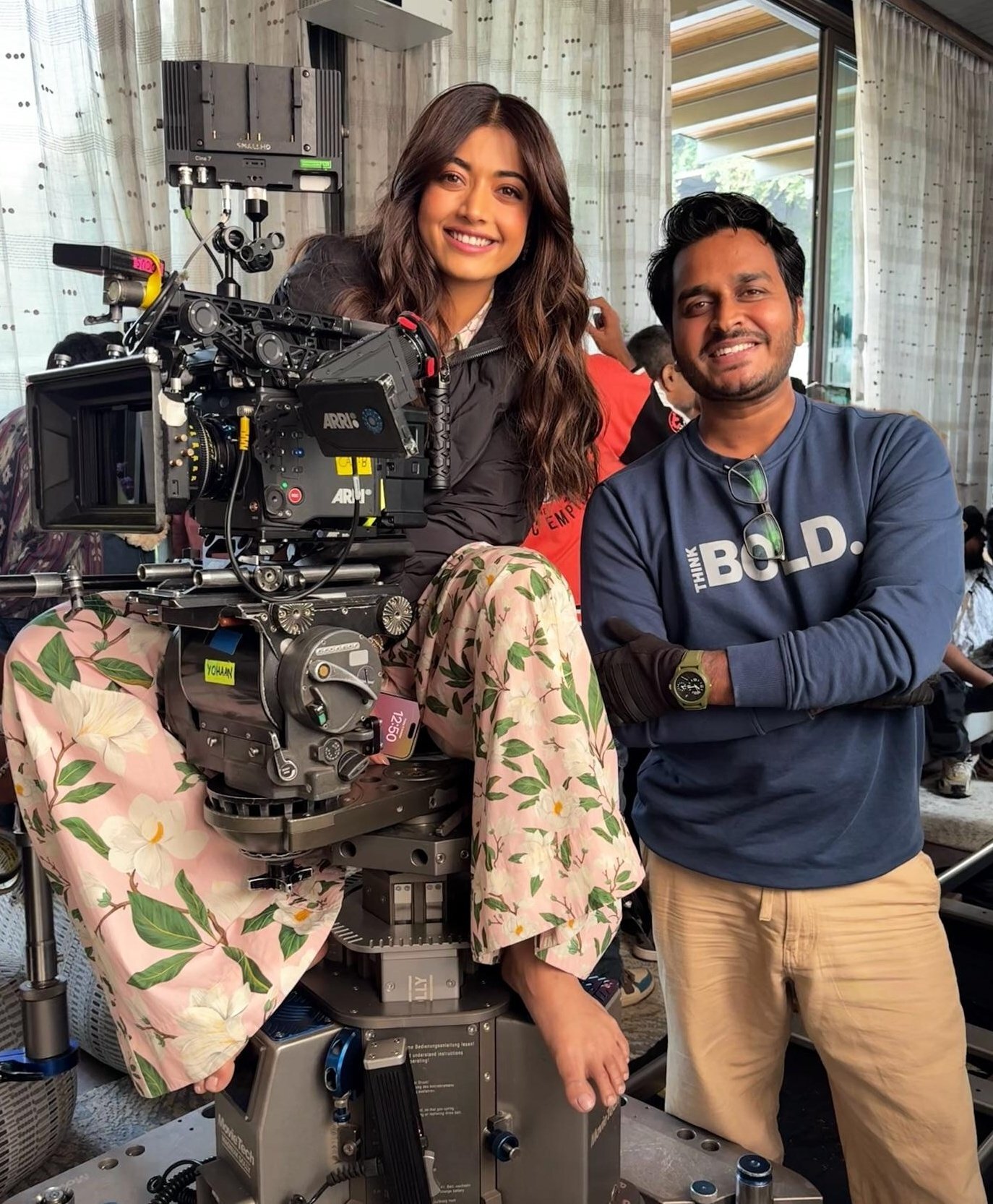 Rashmika Mandanna | బాలీవుడ్ మూవీకి సినిమాటోగ్రాఫర్గా రష్మిక మందన్న – ఫొటోలు వైరల్ - Image 2