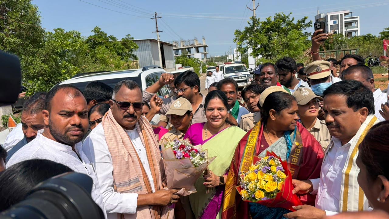 Minister Seethakka Lays Foundation for Rs 20 Cr Bridge in Nagarkurnool