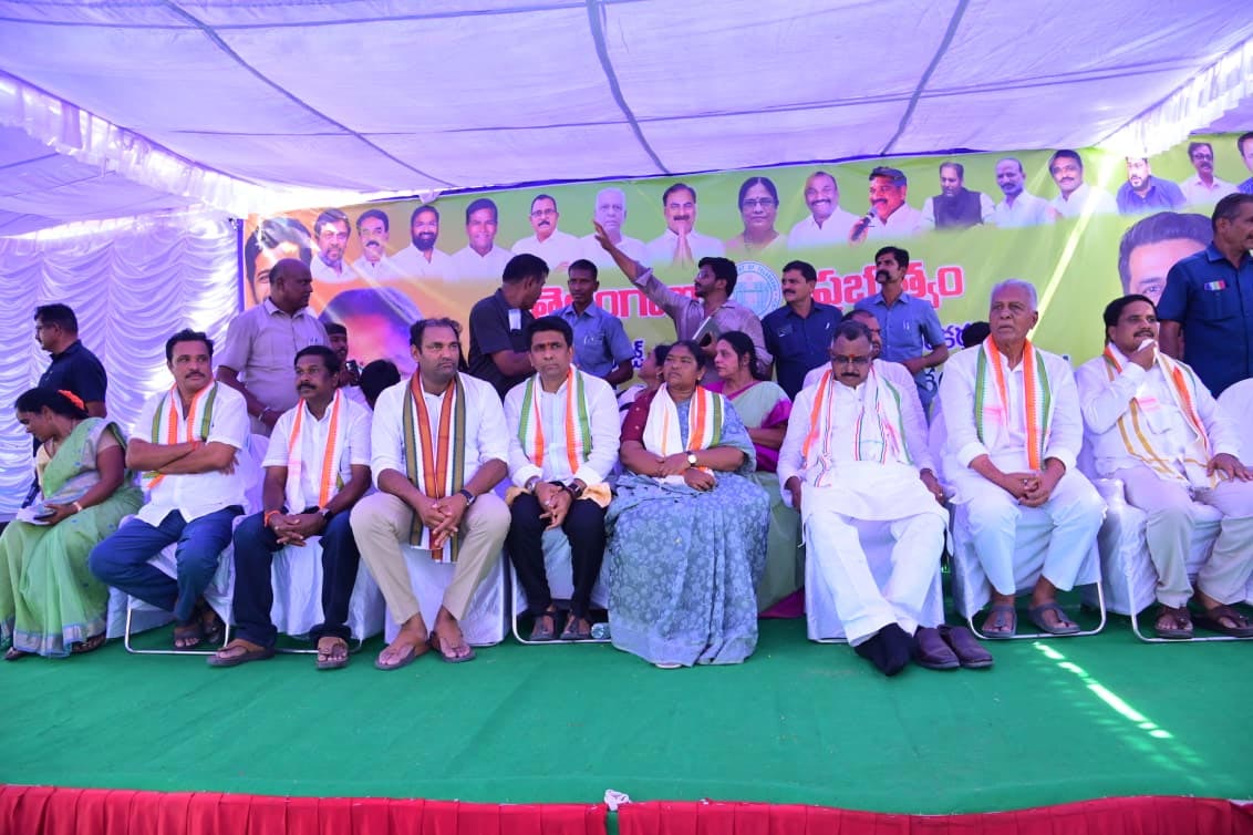 Minister Seethakka Lays Foundation for Rs 20 Cr Bridge in Nagarkurnool
