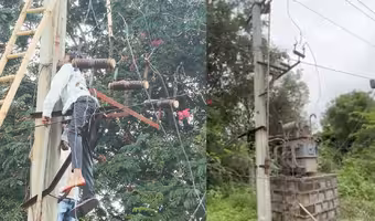 Shabad Current Shock Death | కరెంట్ షాక్‌తో బాలుడు మృతి.. లైన్‌మెన్ నిర్లక్ష్యమే కారణమా?