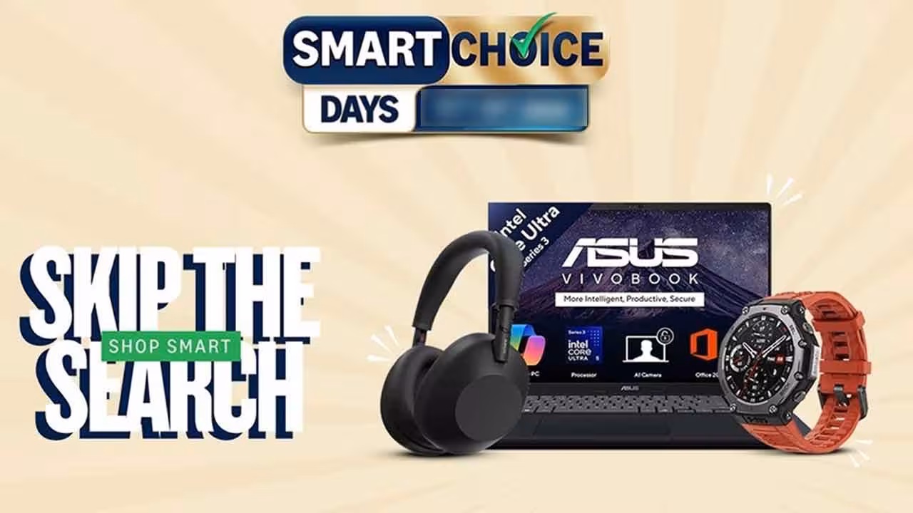 Amazon Smartchoice Days | టెక్ షాపింగ్లో ఏఐ జోరు.. అమెజాన్ స్మార్ట్ చాయిస్ డేస్ సేల్ ప్రారంభం