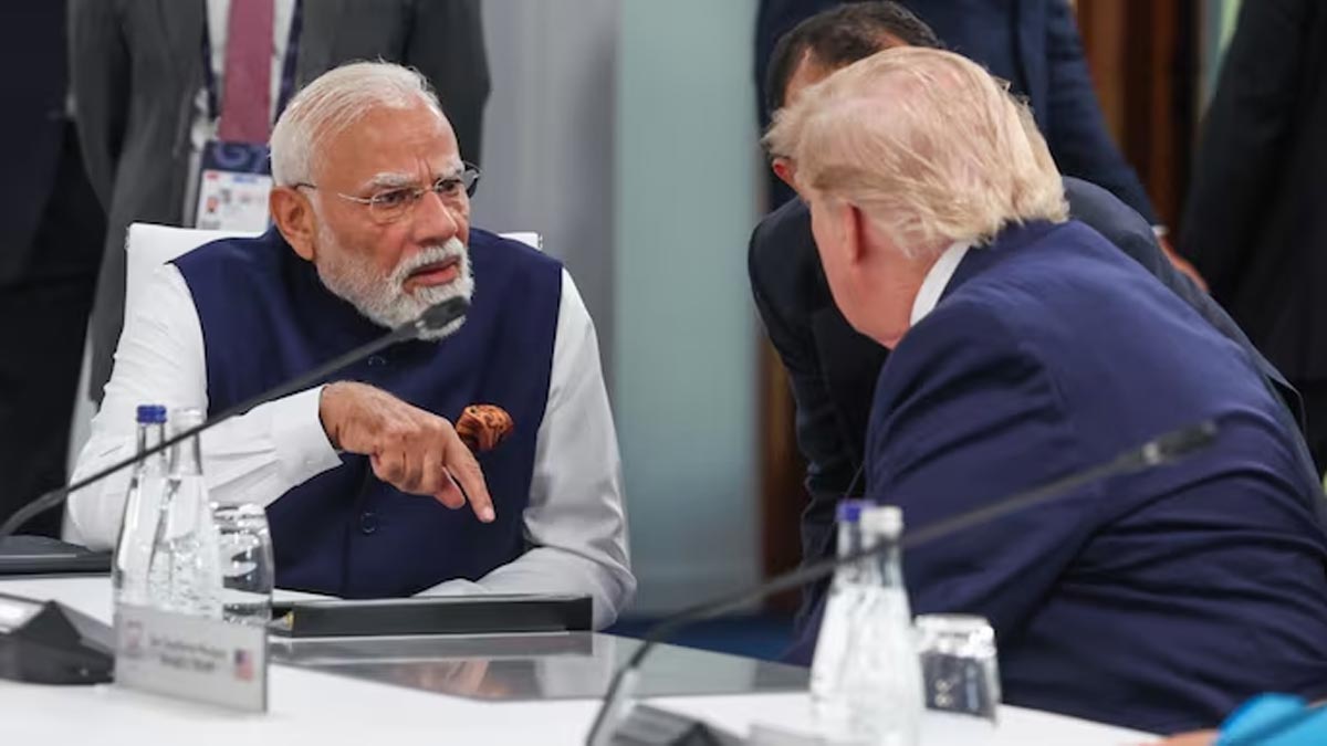 PM Modi Meets Trump at G7 Seafarers Safety and Angel Remark