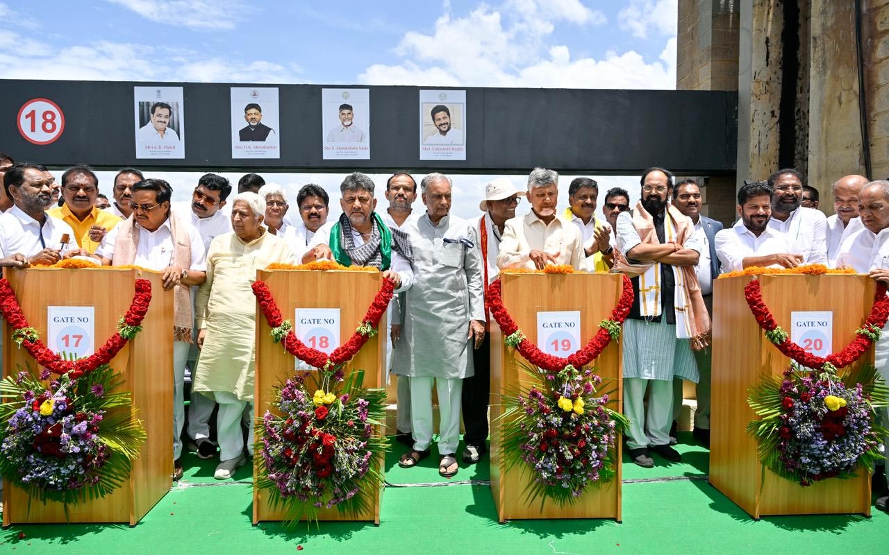 CM Revanth Reddy on Tungabhadra Dam and RDS Water Dispute Solution