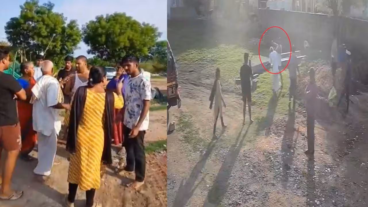 Hyderabad | ఆస్తి వివాదం.. తండ్రిని నేలపై పడేసి కాలితో తొక్కిన కుమారుడు