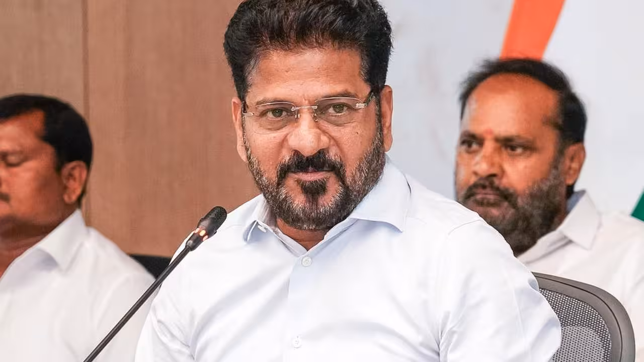 CM Revanth Reddy Slams BRS BJP Over Kaleshwaram Barrage Defects