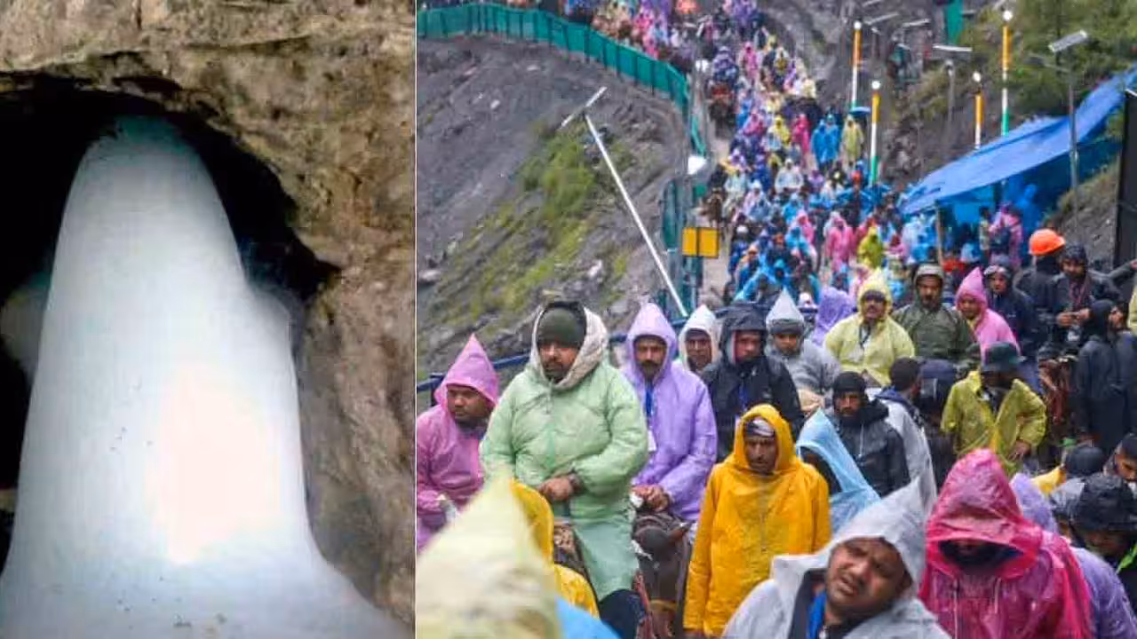 Amarnath Yatra 2026 | మూడు రోజుల్లో 56 వేల మంది దర్శనం.. 90% కరిగిపోయిన మంచు లింగం..!