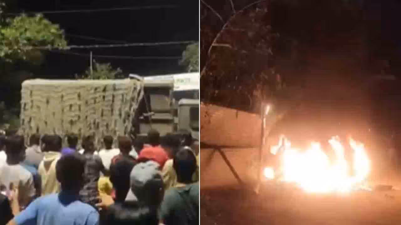 Manipur | మరోసారి భగ్గుమన్న మణిపూర్.. అస్సాం రైఫిల్స్ క్యాంప్పై మూక దాడి.. వాహనాలకు నిప్పు