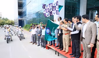 HYD Traffic | ట్రాఫిక్ నియంత్రణకు 30 కొత్త పెట్రోలింగ్ బైక్‌లు.. ప్రారంభించిన సీపీ స‌జ్జ‌నార్‌