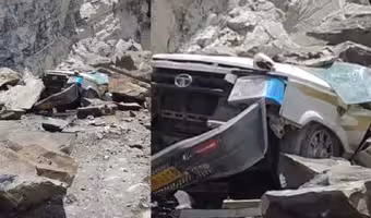 Himachal Accident | హిమాచ‌ల్‌లో ఘోర ప్ర‌మాదం.. వాహ‌నంపై విరిగొప‌డ్డ కొండ‌చ‌రియ‌లు.. 13 మంది దుర్మ‌ర‌ణం..!