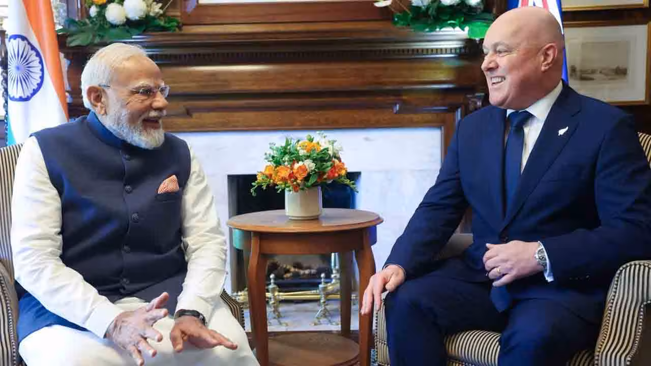 India-New Zealand | 2030 నాటికి రూ.35వేల కోట్ల వాణిజ్యం.. న్యూజిలాండ్తో కుదిరిన డీల్
