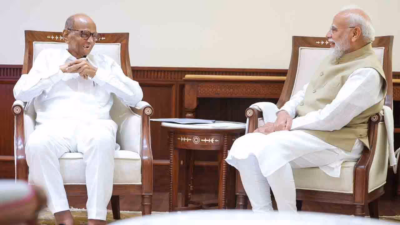 PM Modi | ప్రధాని మోదీతో ఎన్సీపీ చీఫ్ శరద్ పవార్ భేటీ