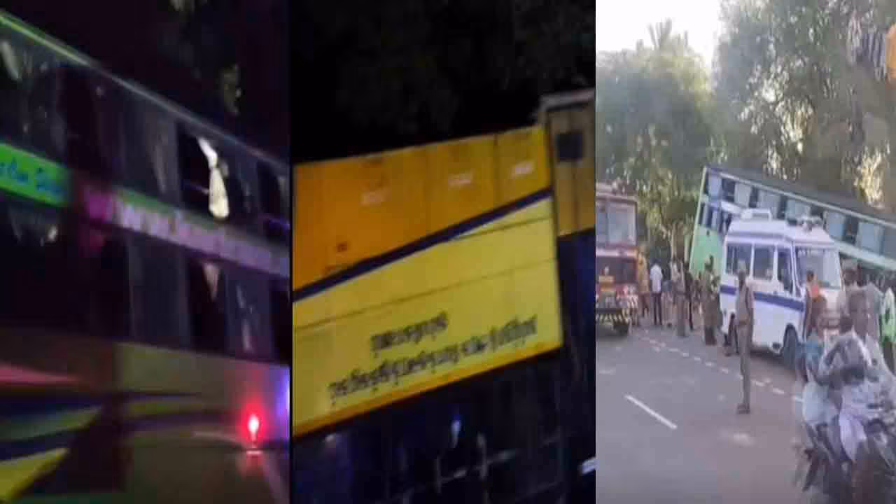 Road Accident | ఎదురెదురుగా ఢీకొన్న బస్సులు.. ఆరుగురు మృతి