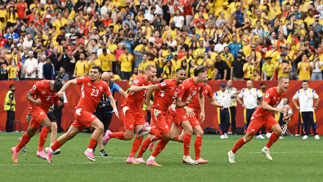 Switzerland vs Colombia | చరిత్ర సృష్టించిన స్విట్జర్లాండ్