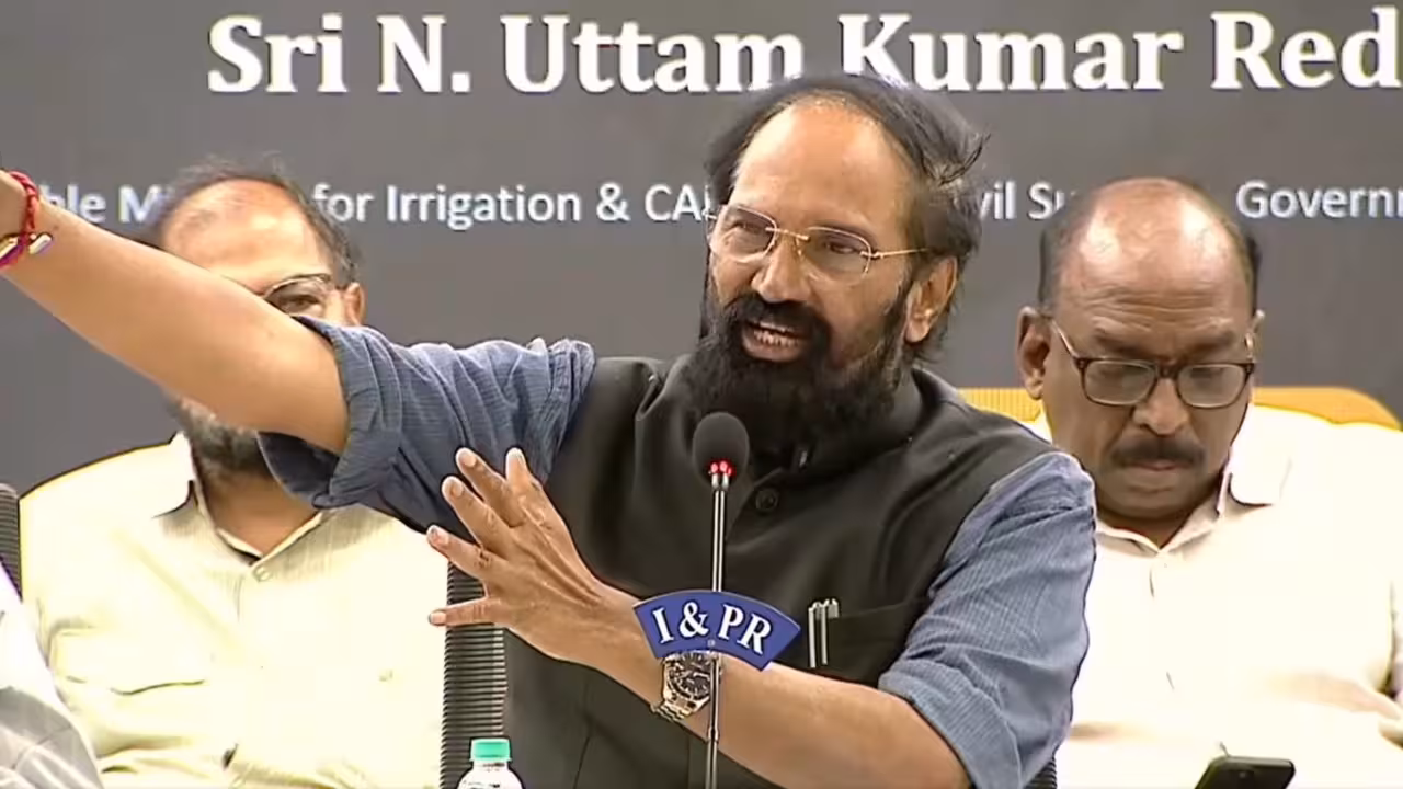 Uttam Kumar Reddy | 2027 ఆగస్టులోపు మూడు బ్యారేజీలు రిపేర్ చేస్తం