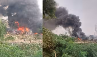 Fire Accident | చాదర్ఘాట్లో భారీ అగ్ని ప్రమాదం.. కాలి బూడిదైన గుడిసెలు