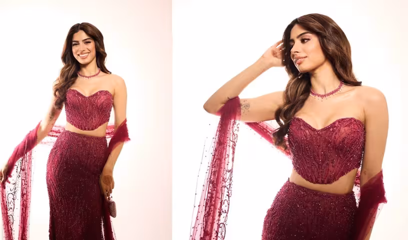 Khushi Kapoor | రెడ్ డ్రెస్లో జాన్వీ చెల్లెలి సోయగాలు – నెక్స్ట్ టార్గెట్ టాలీవుడ్
