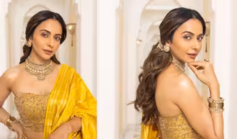Rakul Preet Singh | రామాయణ ఈవెంట్లో రకుల్ ధరించిన చీర ఖరీదు ఎన్ని లక్షలంటే?
